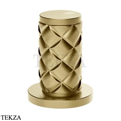 Gessi Pelle Tresse Смеситель-рычаг управления на столешницу 78100-727, Brushed Brass PVD