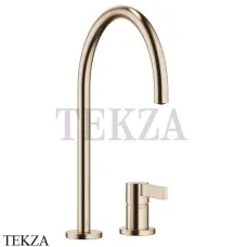 Dornbracht TARA Ultra Смеситель для кухни на два отверстия 32815875-46, Brushed Champagne (22kt Gold)