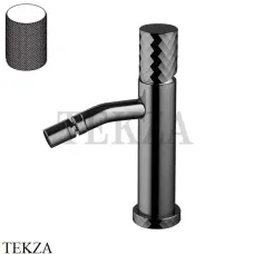 FIMA Carlo Frattini Spillo TECH G Смеситель для биде, с донным клапаном F3032TXSGCN, Black chrome