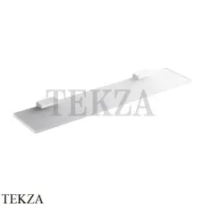 Colombo Look Стеклянная полка с держателем, B1616.BM белый матовый