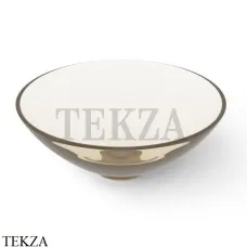 Dea Design Washbasins Раковина настольная круглая Glasstech DD9063 400 R6, Classic Green R6