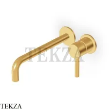Zucchetti Pan Смеситель для раковины 230, внешняя часть ZP6123.C41, brushed gold