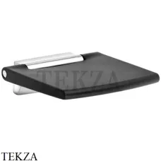 Keuco PLAN Складное сиденье для душа мягкое 14983170037, черный матовый