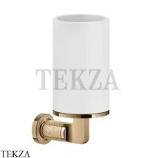 Gessi INCISO accessories Стакан настенный для зубных щеток, белый 58507-735, Warm Bronze PVD Gessi INCISO accessories Стакан настенный для зубных щеток, белый 58507-735, Warm Bronze PVD