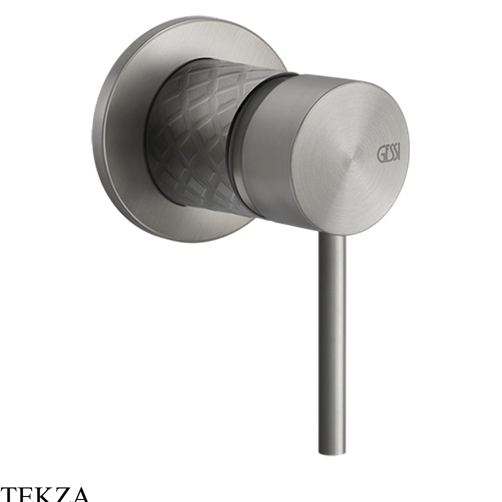 Gessi 316 INTRECCIO Рычаг управления настенный, внешняя часть 54119-239, Steel Brushed