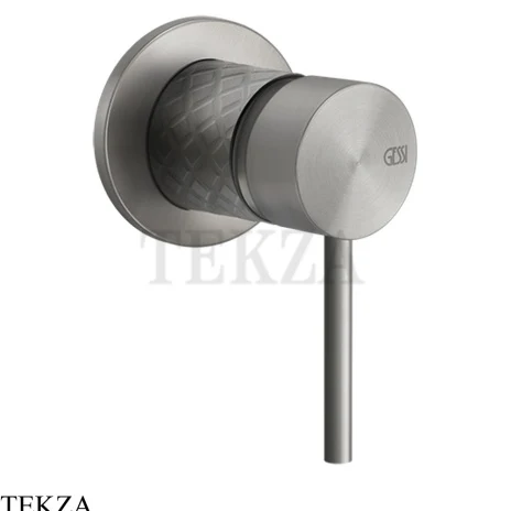 Gessi 316 INTRECCIO Рычаг управления настенный, внешняя часть 54119-239, Steel Brushed