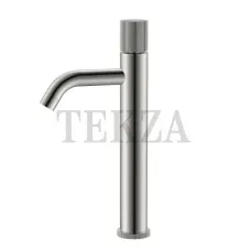 Boheme Stick Смеситель для раковины высокий Stick 122-NB.3 Nikel Brush LINEA