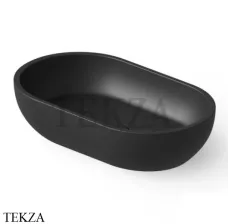 Dea Design Washbasins Раковина настольная овальная Solid Surface DD9033 550 16, Black №16