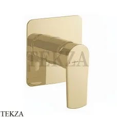 Newform HAKA Смеситель для душа, 1 поток, внешняя часть 72075E.35.099, Silky Gold