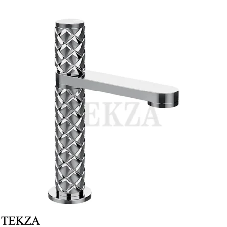Gessi Pelle Tresse Смеситель для раковины, без сливного гарнитура 78002-031, хром глянец