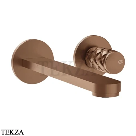 Gessi Pelle Tresse Смеситель для раковины, внешняя часть 78088-708, Copper Br. PVD