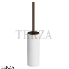 Gessi Ingranaggio-Anello Туалетный ершик напольный, композит белый 63743-845, Dark Bronze