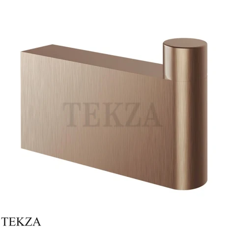 Gessi Origini Крючок одинарный для полотенца 66523-708, Copper Brushed PVD