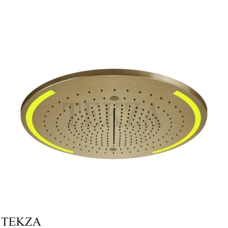 Gessi COLOUR Накладная душевая панель 500, 4 функции 57980-791, Deep Bronze Br. PVD