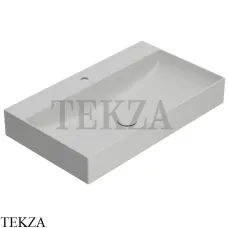 GLOBO T-edge Le lastre Раковина накладная 80, без перелива B6R81GH, Ghiaccio