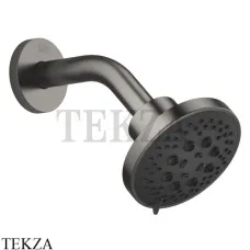 Dornbracht Верхний душ настенный с держателем 28505979-99, Dark Platinum matt