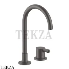 Fantini Icona Classic Смеситель для раковины, без гарнитура 53P5R504W, Matt Gun Metal PVD