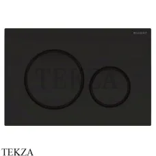 Geberit Sigma20 Клавиша смыва пластик 115.882.DW.1, черный глянец/черный матовый