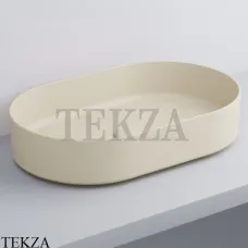 Cielo SHUI Comfort Раковина накладная, овал, без перелива SHCOLAO60 LN, Lino