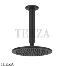 Gessi Goccia Верхний душ 21,6 с потолочным кронштейном 33762-299, черный матовый