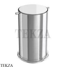 Boheme Uno Ведро для мусора 7л, с вращающейся крышкой 10916-CR, Хром глянец