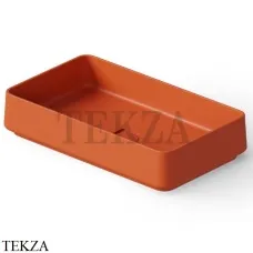 Dea Design Washbasins Раковина настольная 58х34 Solid Surface DD9100 580 7, Orange №7