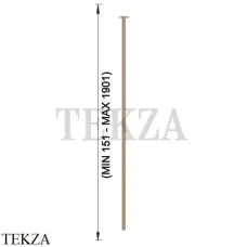 Gessi Origini WARM Излив для раковины потолочный, под размер 63499-275, Matte Cipria