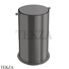 Boheme Uno Ведро для мусора 7л, с вращающейся крышкой 10916-GM, gun metall