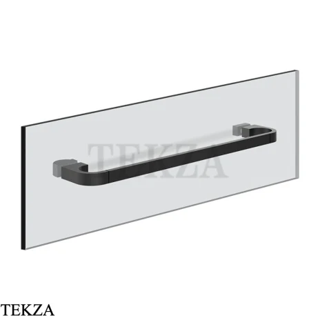 Gessi Perle Полотенцедержатель для крепления на стекло, 30 см 74911-299, черный матовый