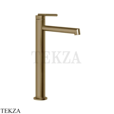 Gessi INGRANAGGIO Смеситель для раковины, длинный, без гарнитуры 63506-791, Deep Bronze Br. PVD