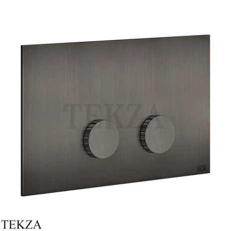 Gessi INGRANAGGIO Клавиша смыва для инсталляции SANIT, Villeroy&Boch 54643-707, black хром Brush