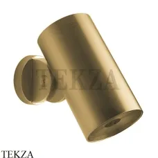 Gessi 316 SPOTWATER FLESSA Душевая головка настенного крепления, распыление 57205-727, Brushed Brass