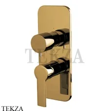 FIMA Carlo Frattini MAST Смеситель для душа 2-3 потока, внешняя часть, F3139X6OS, Brushed gold