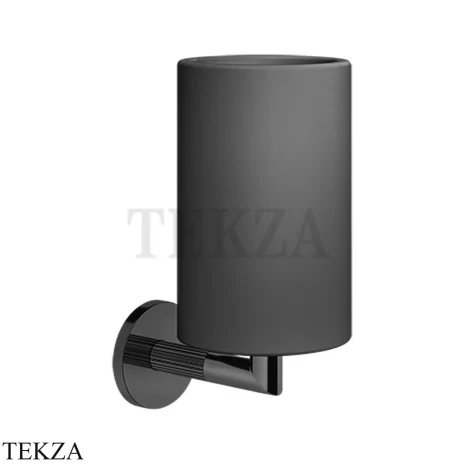 Gessi INGRANAGGIO Стакан настенный композит черный 63808-706, Black Metal PVD