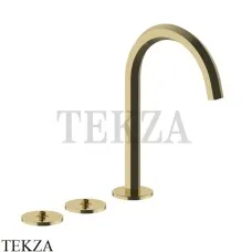 Fantini Venezia Смеситель для раковины (ручки отдельно), 2901N405SW, Золото плюс
