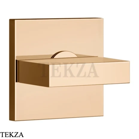 Gessi Rettangolo shower запорный клапан, внешняя часть 43264-735, Warm Bronze PVD