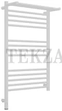 Сунержа Богема 3.1 Полотенцесушитель электрический с полкой 800х500 МЭМ левый 30-6006-8050, Матовый белый Сунержа Богема 3.1 Полотенцесушитель электрический с полкой 800х500 МЭМ левый 30-6006-8050, Матовый белый