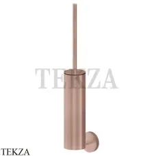 Newform X-Steel 316 Ершик настенный с держателем, сталь 73214X.59.067, PVD Brushed copper bronze