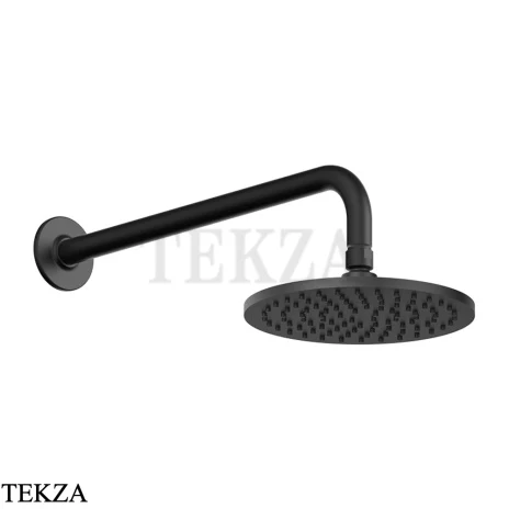 Gessi INCISO SHOWER Верхняя душевая лейка 20 с кронштейном 58148-299, Black XL