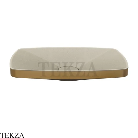 Gessi Jacqueline Раковина настольная, без перелива 77612-791, бронза Deep