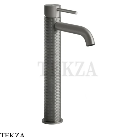 Gessi 316 MECCANICA Смеситель для раковины, без сливного гарнитура 54209-239, Steel Brushed
