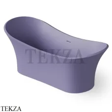 Dea Design Elegant Ванна отдельностоящая овальная 175x75 Solid Surface DD8614 1750 14, Lilac №14