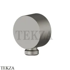 Newform Подключение воды к стене, вывод для шланга 2299.M0.070, Titanium satin