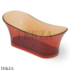 Dea Design Elegant Ванна отдельностоящая овальная 175x75 Glasstech DD8614 1750 R1, Sunset R1