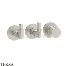 Gessi INCISO SHOWER Термостатический смеситель, 2 потока, внешняя часть 58334-720, Nickel PVD