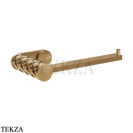 Gessi Pelle Tresse Держатель туалетной бумаги без крышки, 78555-726, Warm Bronze Br. PVD