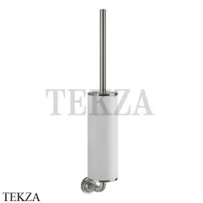 Gessi VENTI20 Ершик туалетный настенный белый 65419-149, Finox Brushed Nickel