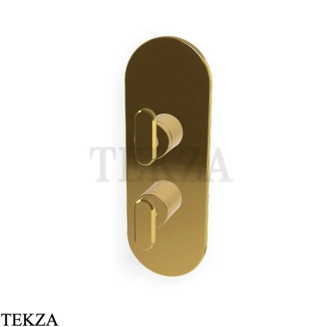 FIMA Carlo Frattini Park Line Смеситель для душа 2-3 потока, внешняя часть F1309X6OR, gold