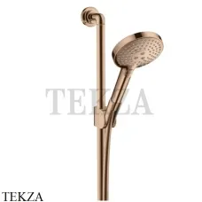 Axor Citterio Душевой набор 0,90 м с ручным душем 120 3jet 27991300, Polished Red Gold