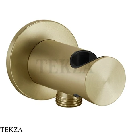 Gessi 316 SHOWER Держатель для душа с выводом для шланга 54161-727, Brushed Brass PVD